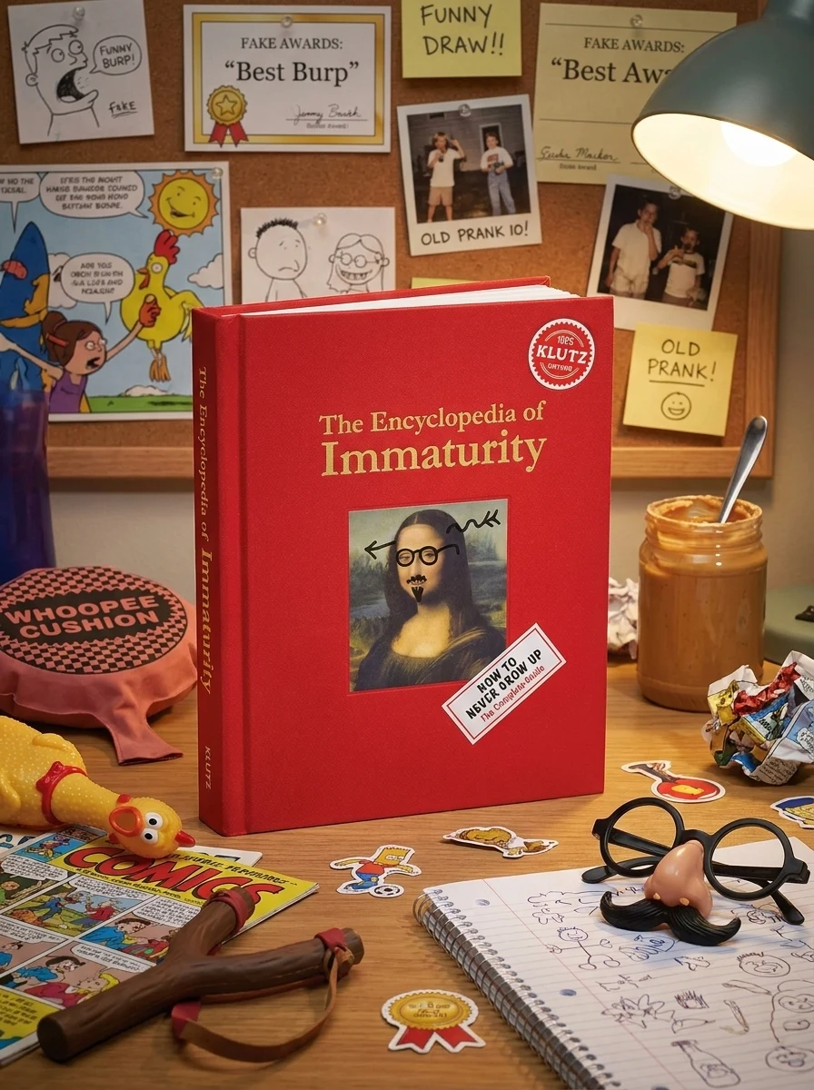 Encyclopedia of Immaturity, обкладинка