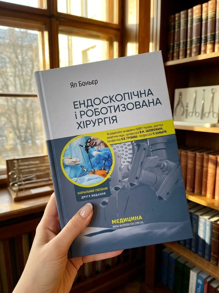 Ендоскопічна і роботизована хірургія: навчальний посібник — Книги