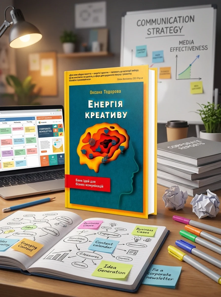 Енергія креативу. Банк ідей для бізнес-комунікацій — Бізнес та саморозвиток