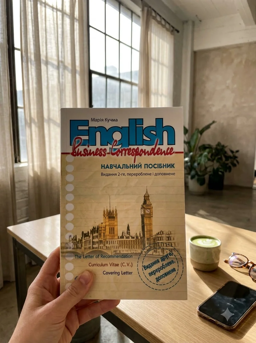 English. Business Correspondence. Навчальний посібник. Видання 2-ге, перероблене і доповнене — Марія Кучма, обкладинка