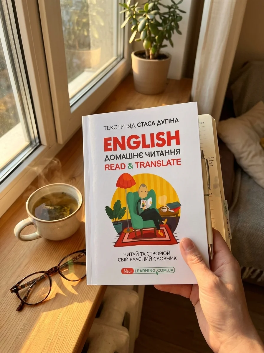 English. Домашнє читання. Read & Translate. Читай та створюй свій власний словник — Станіслав Дугін, обкладинка