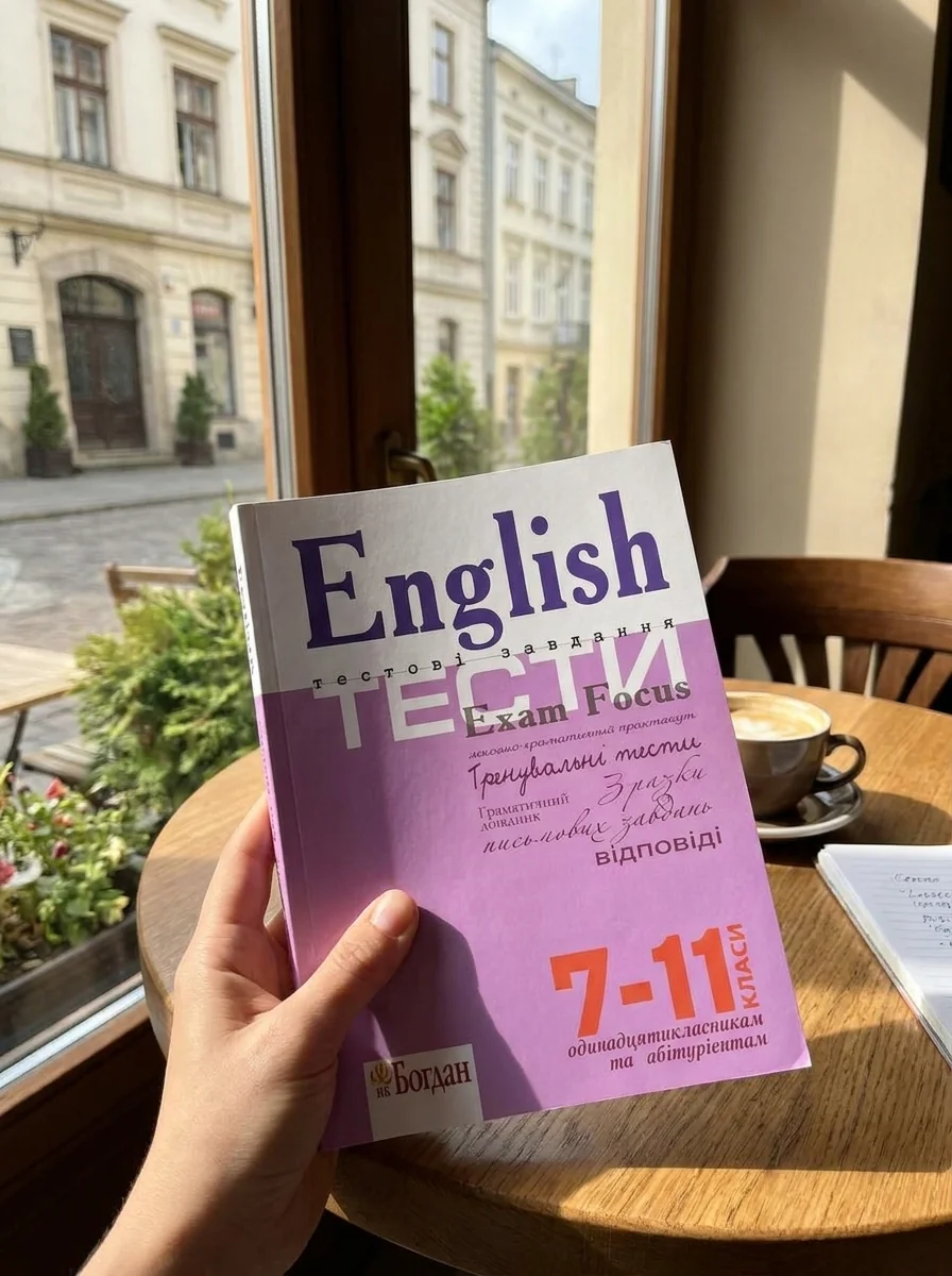English Exam Focus. Tests. Підготовка до ЗНО — Доценко І.В., обкладинка