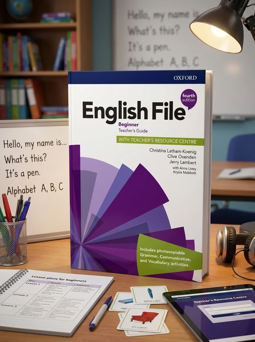 English File (4th Edition) Beginner Teacher's Guide with Teacher's Resource Centre — Вивчення мов