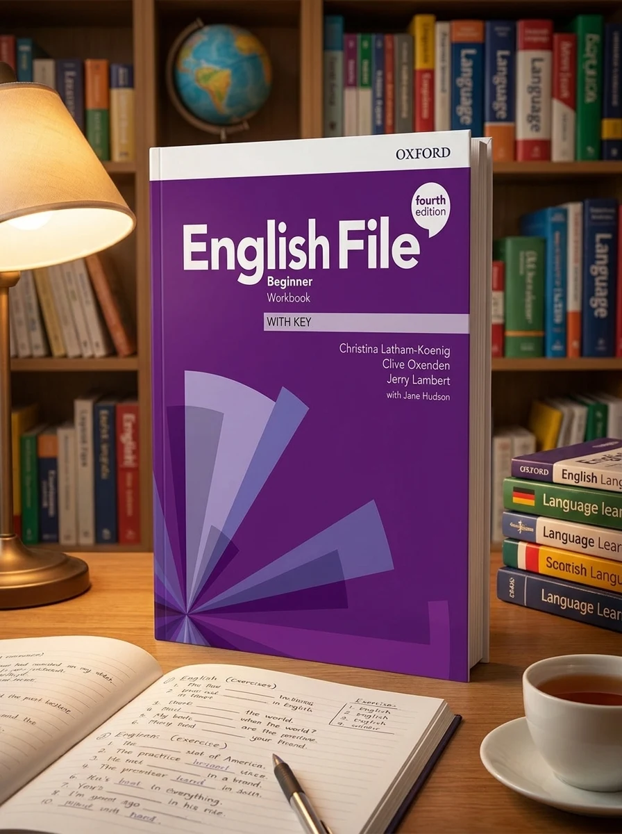 English File (4th Edition) Beginner Workbook with Key — Вивчення мов