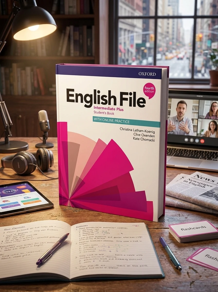 English File (4th Edition) Intermediate Plus Student's Book with Online Practice — фото 2