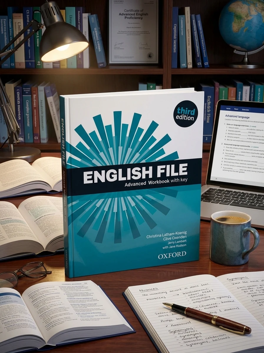 English File Advanced. Workbook with Key — фото 2