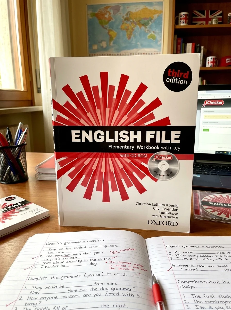 English File. Elementary. Workbook with Key and iChecker — фото 2