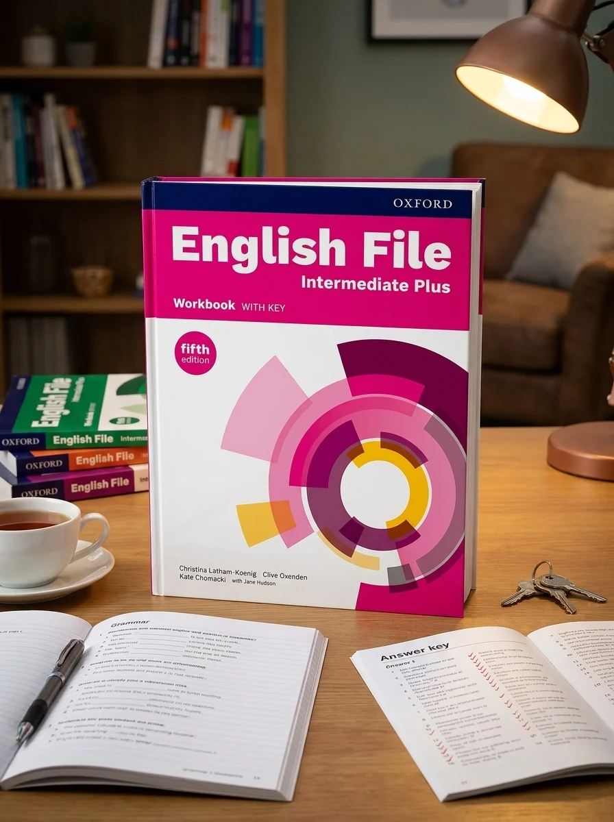 English File fifth edition Intermediate Plus Workbook with key — Вивчення мов