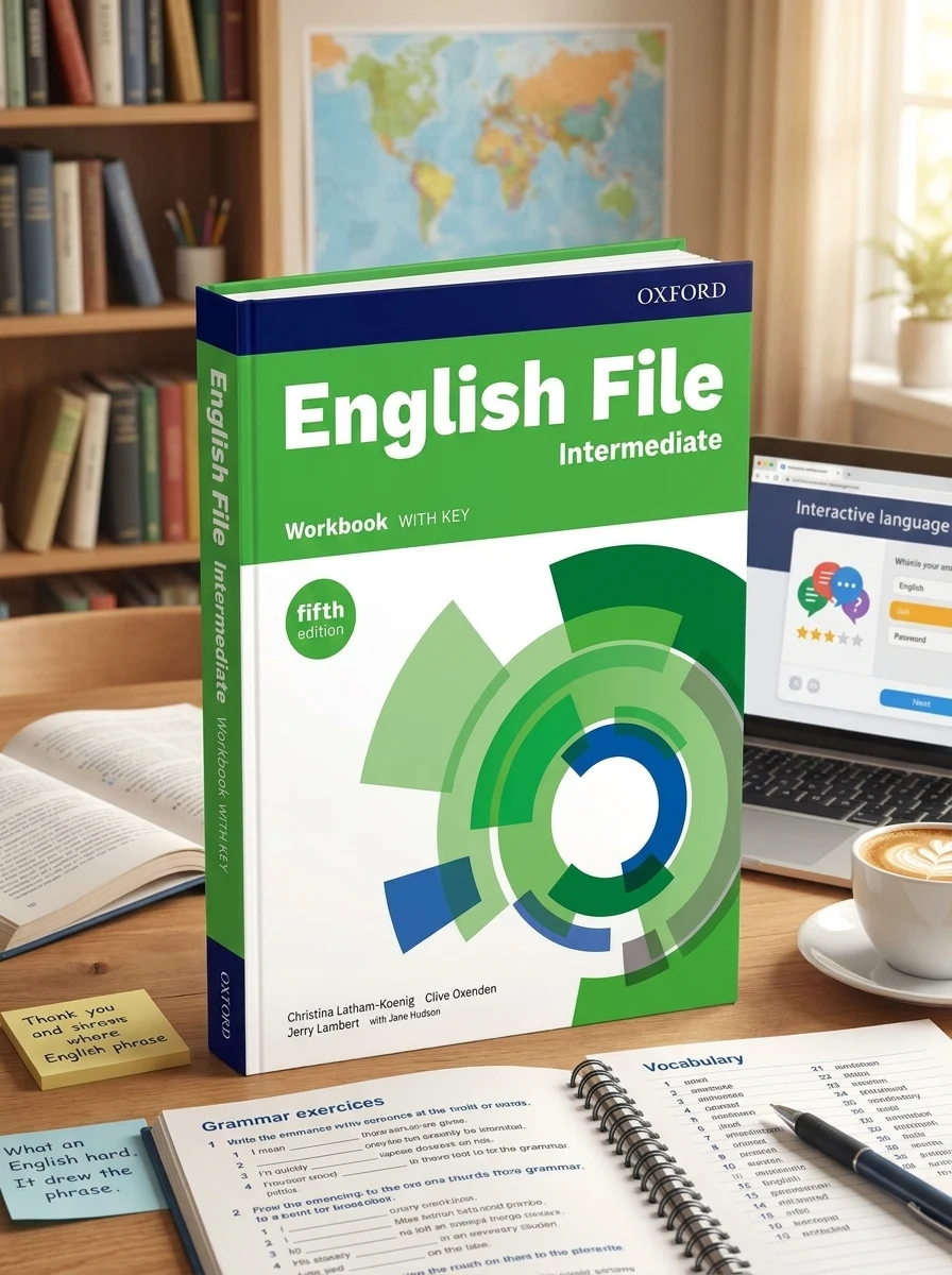 English File fifth edition. Intermediate. Workbook with key — фото 2