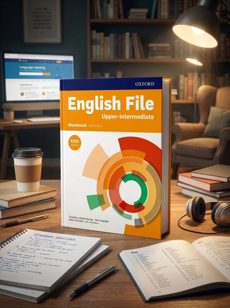 English File fifth edition Upper-intermediate Workbook with key — фото 2