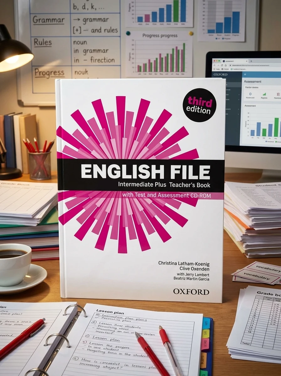 English File Intermediate Plus. Teacher's Book & Test Assessment CD-ROM — Вивчення мов