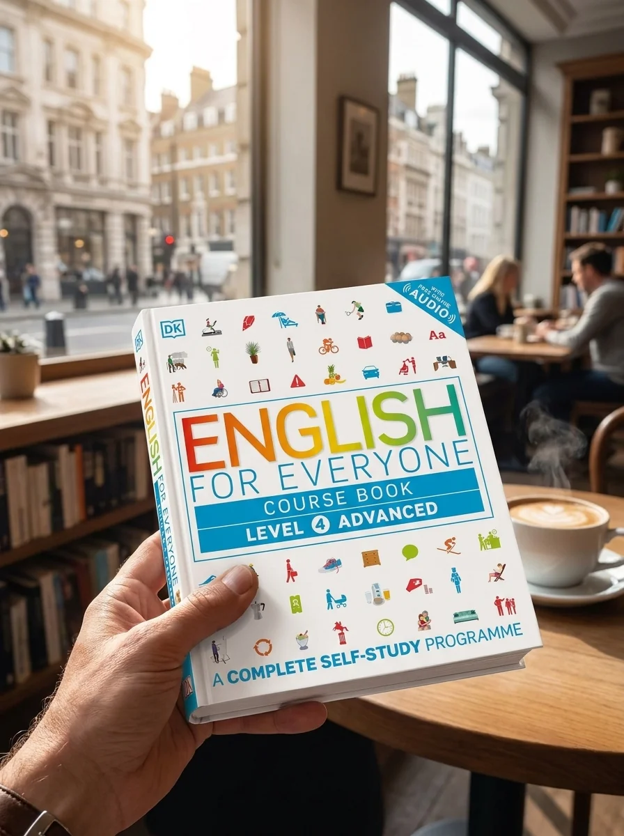 English for Everyone Course Book Level 4 Advanced, обкладинка
