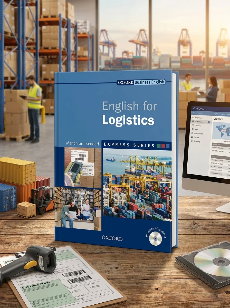 English for Logistics. Student's Book and MultiROM — Маріон Груссендорф, обкладинка