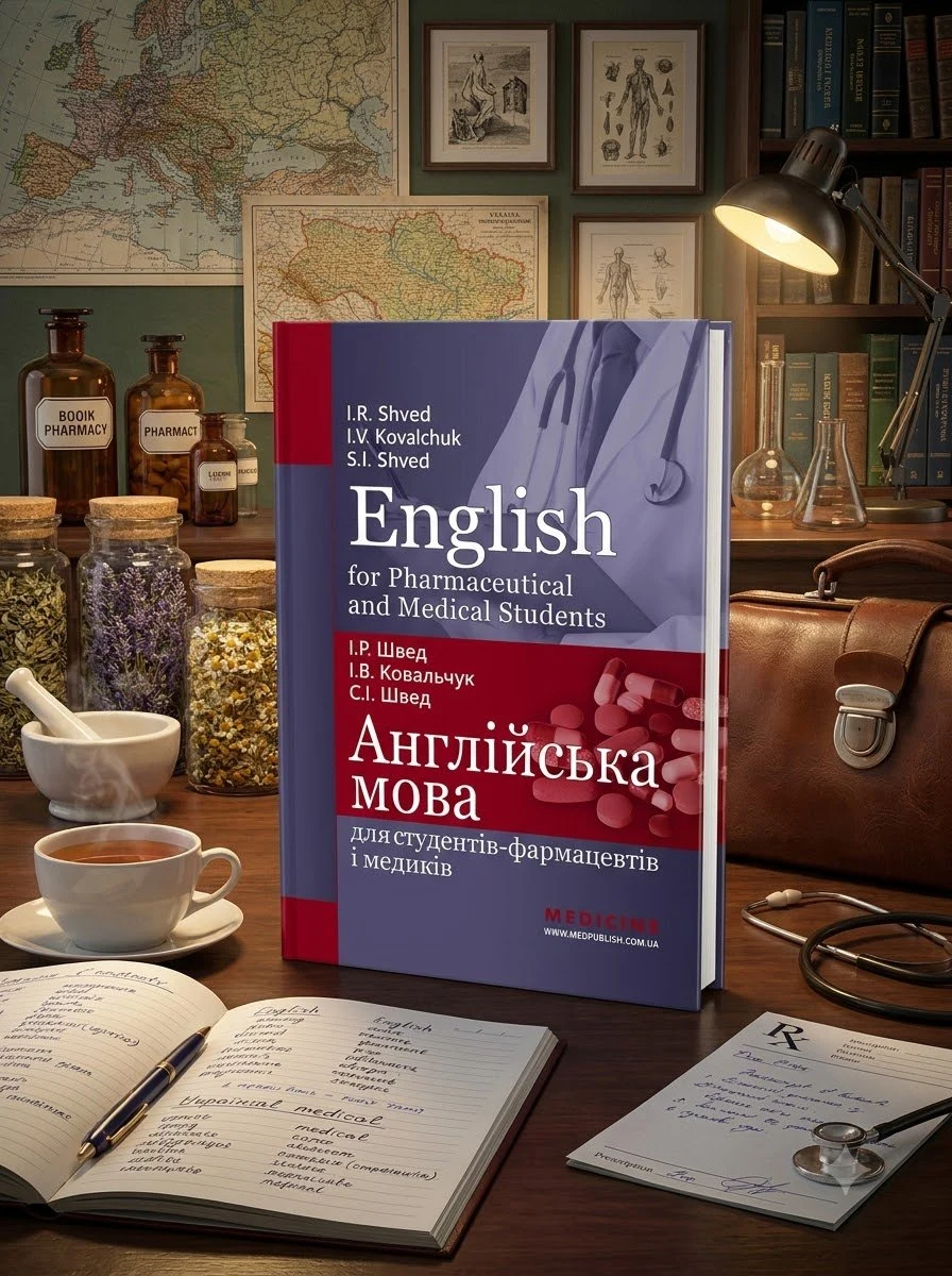 English for Pharmaceutical and Medical Students = Англійська мова для студентів-фармацевтів і медиків: навчальний посібник — І.Р Швед, фото 3