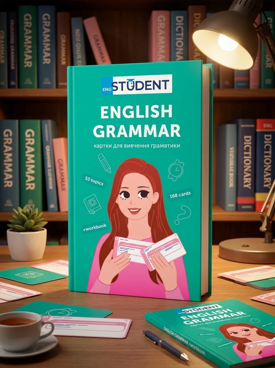 English Grammar. 168 карток, фото 2
