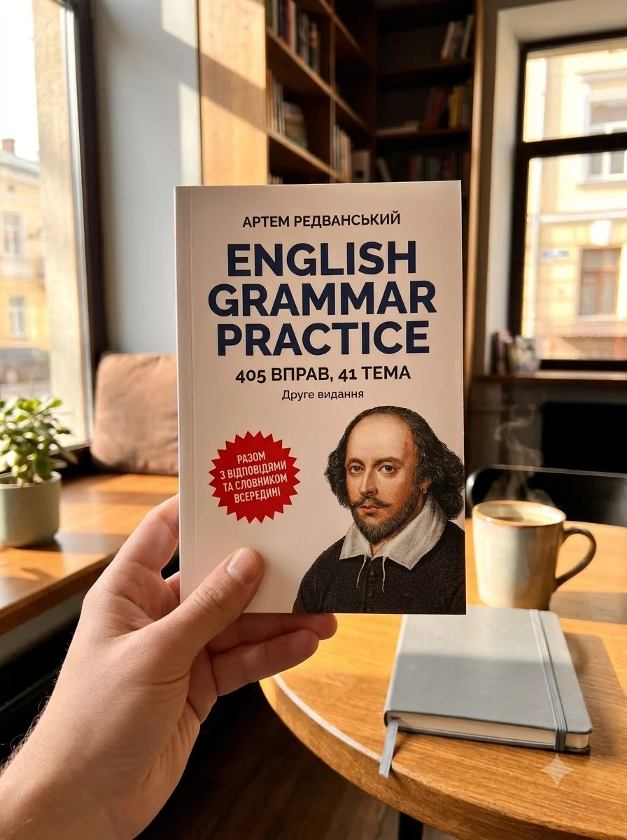 English Grammar Practice — Артем Редванський, обкладинка