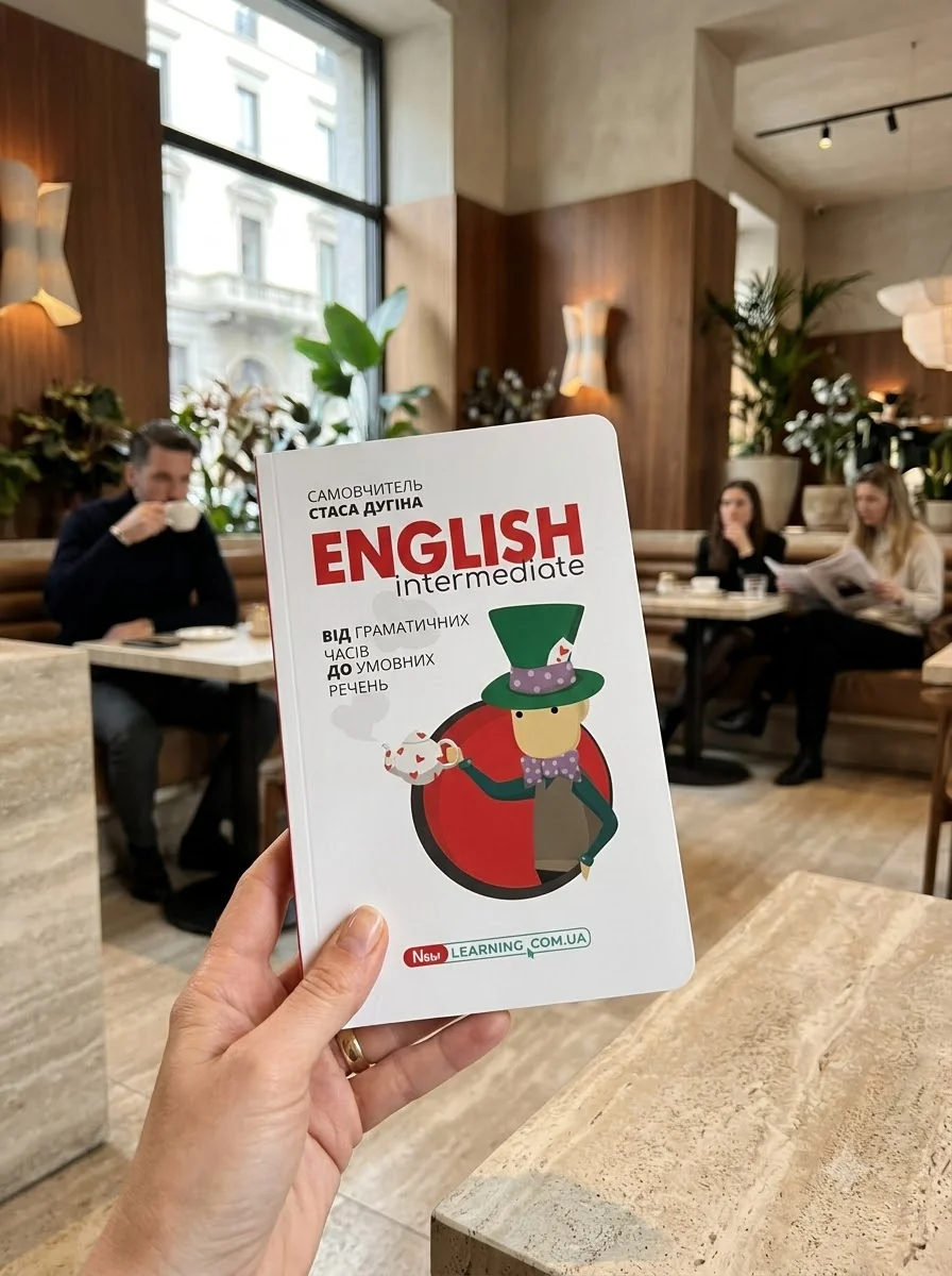 English Intermediate: від граматичних часів до умовних речень — Станіслав Дугін, обкладинка