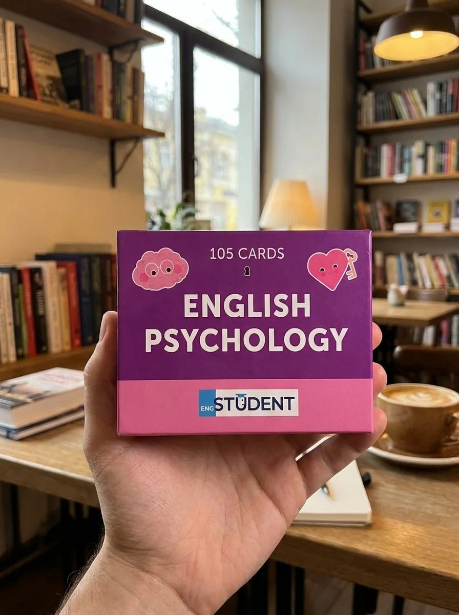 English psychology. 105 карток — English Student, обкладинка