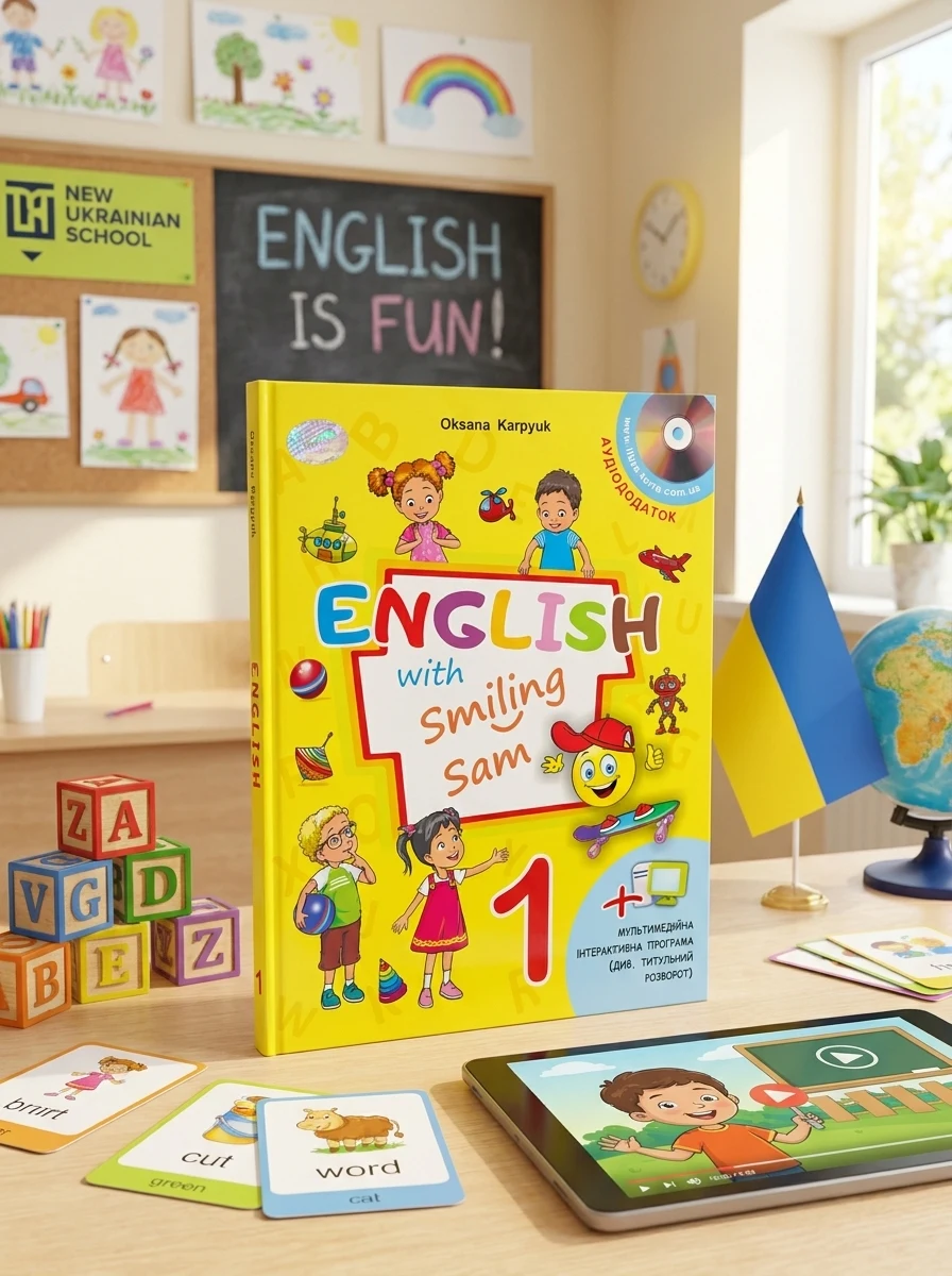 English with Smiling Sam 1. Підручник для 1 класу — Навчальна література