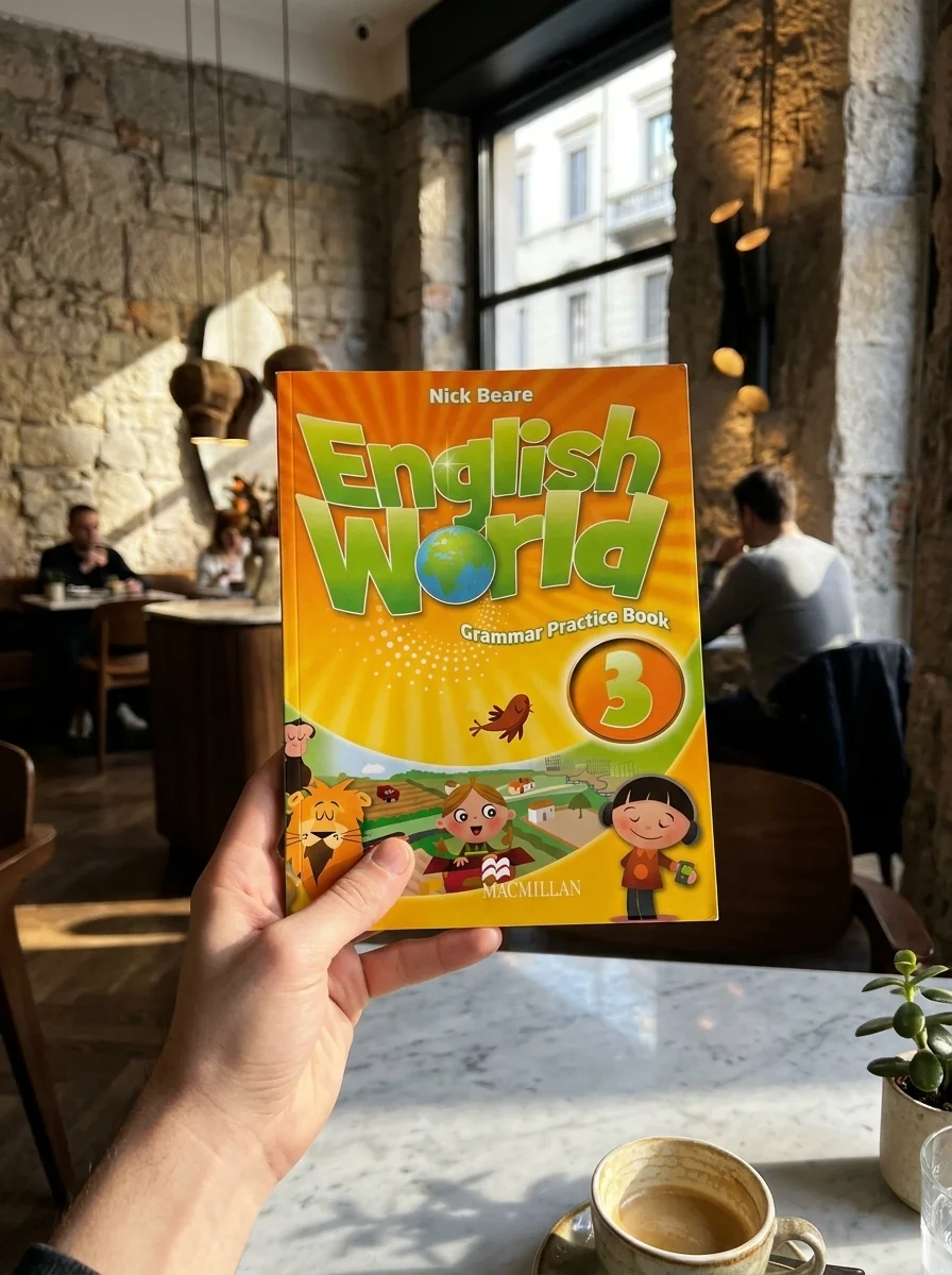 English World 3. Grammar Practice Book — Нік Бір, обкладинка