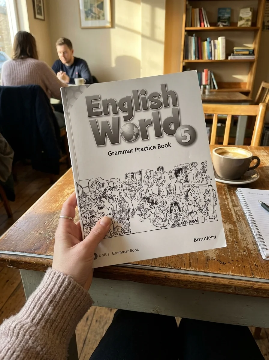 English World 5. Grammar Practice Book — Нік Бір, обкладинка