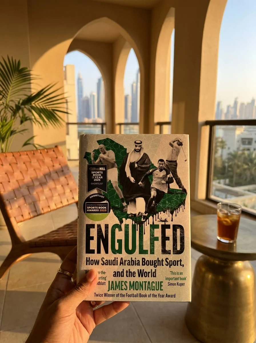 Engulfed. How Saudi Arabia Bought Sport, and the World — Джеймс Монтегю, обкладинка