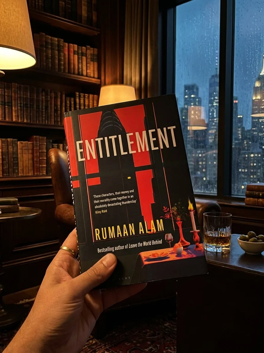 Entitlement — Румаан Алам, обкладинка