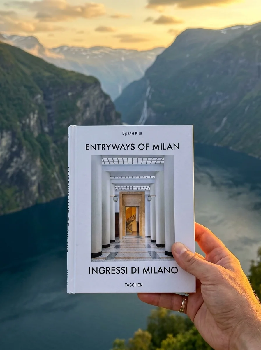 Entryways of Milan. Ingressi di Milano — Браян Кіш, обкладинка