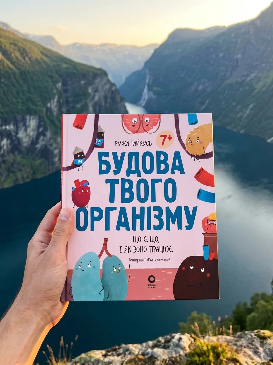 Енциклопедія Будова твого організму. Що є що і як воно працює — Дитяча література