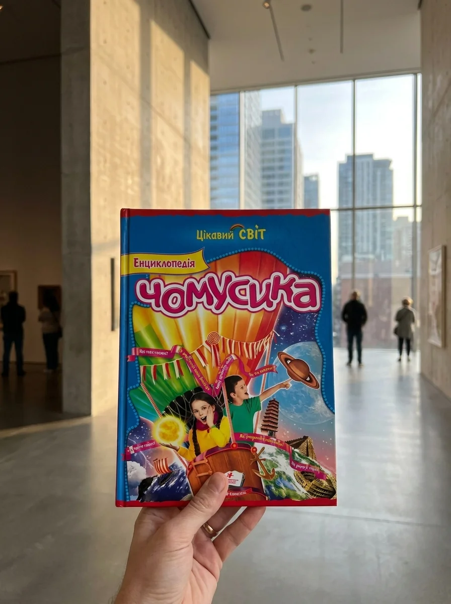 Енциклопедія чомусика. Цікавий світ — Скоробогатська О., обкладинка