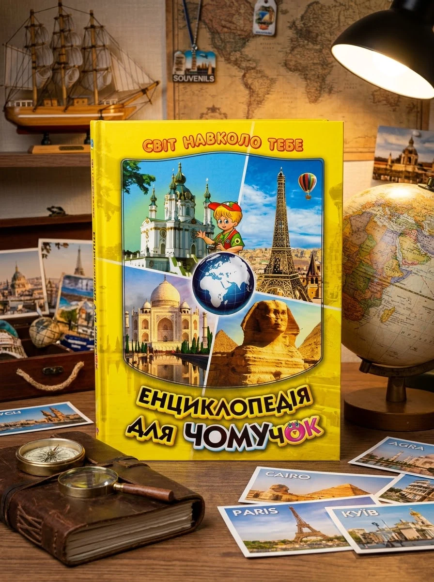 Енциклопедія для чомучок. Світ навколо тебе. Книга 4