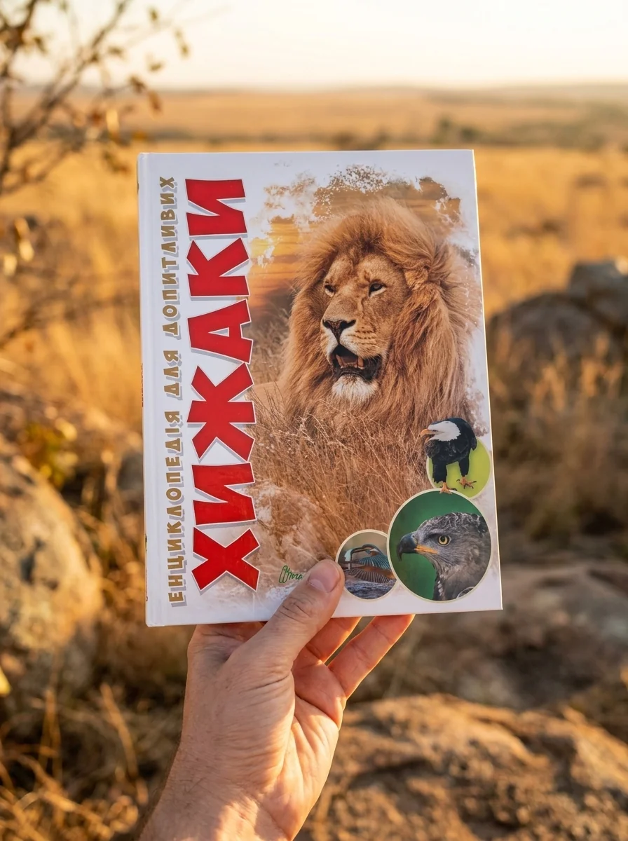 Енциклопедія для допитливих А5 : Хижаки (Українська, 01 КРЕЙДОВАНИЙ ) — Наука та психологія