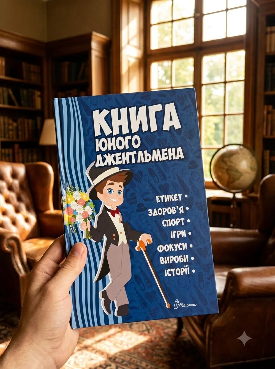Енциклопедія для допитливих А5. Книга юного джентльмена. Видання 2-ге — Дитяча література