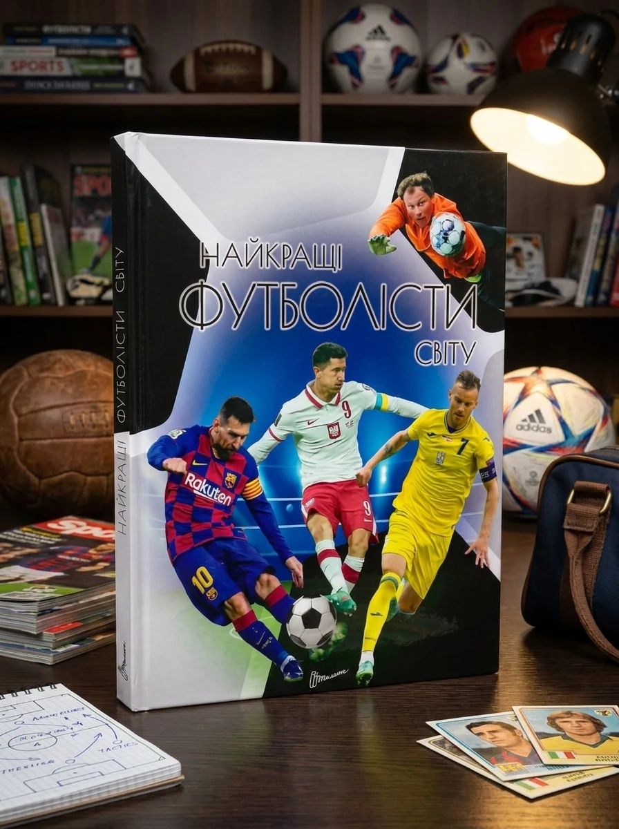 Енциклопедія для допитливих А5 : Найкращі футболісти світу. 2-ге видання (Українська )