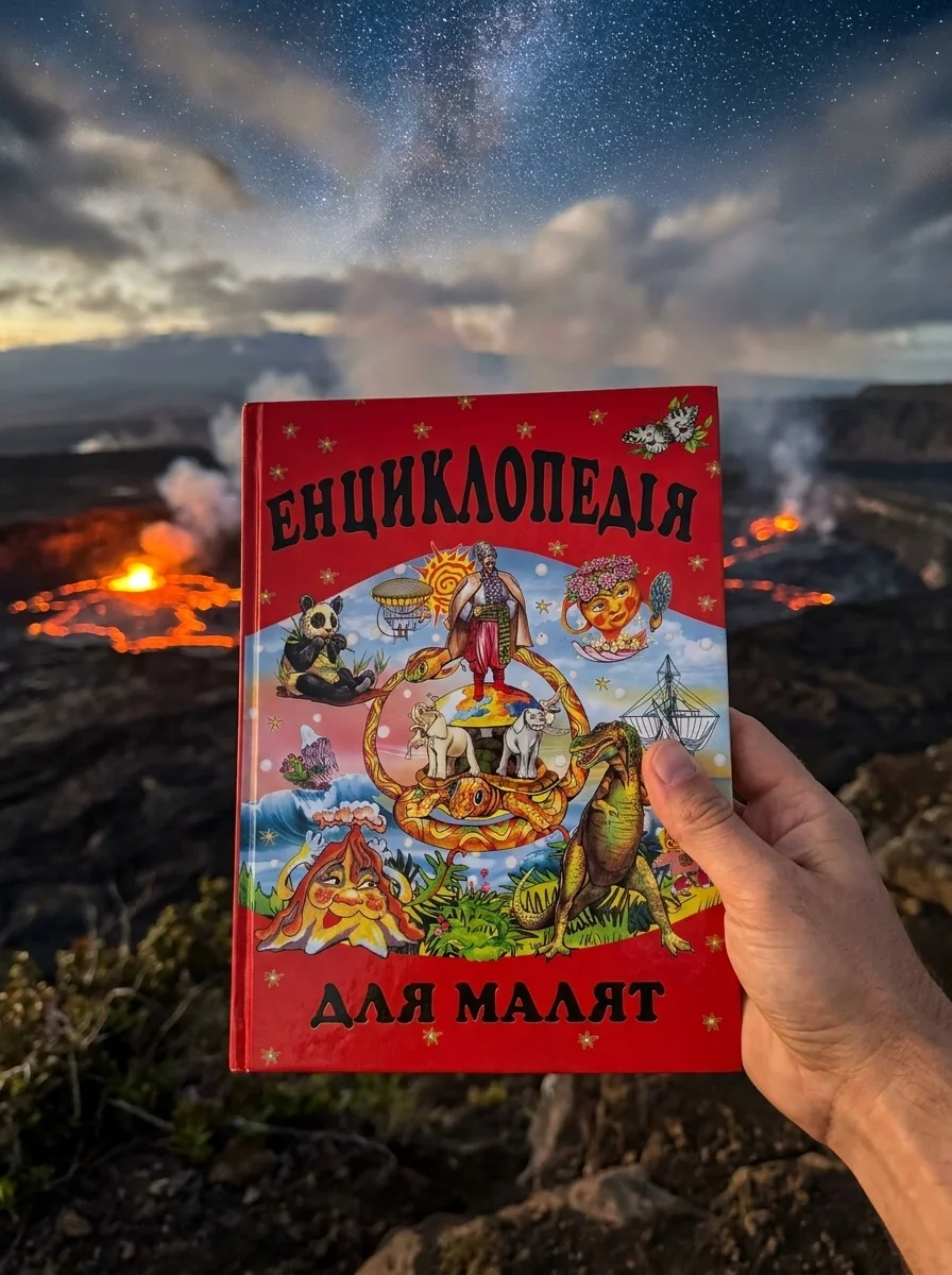 Енциклопедія для малят (Промінь) — Товстий В., обкладинка