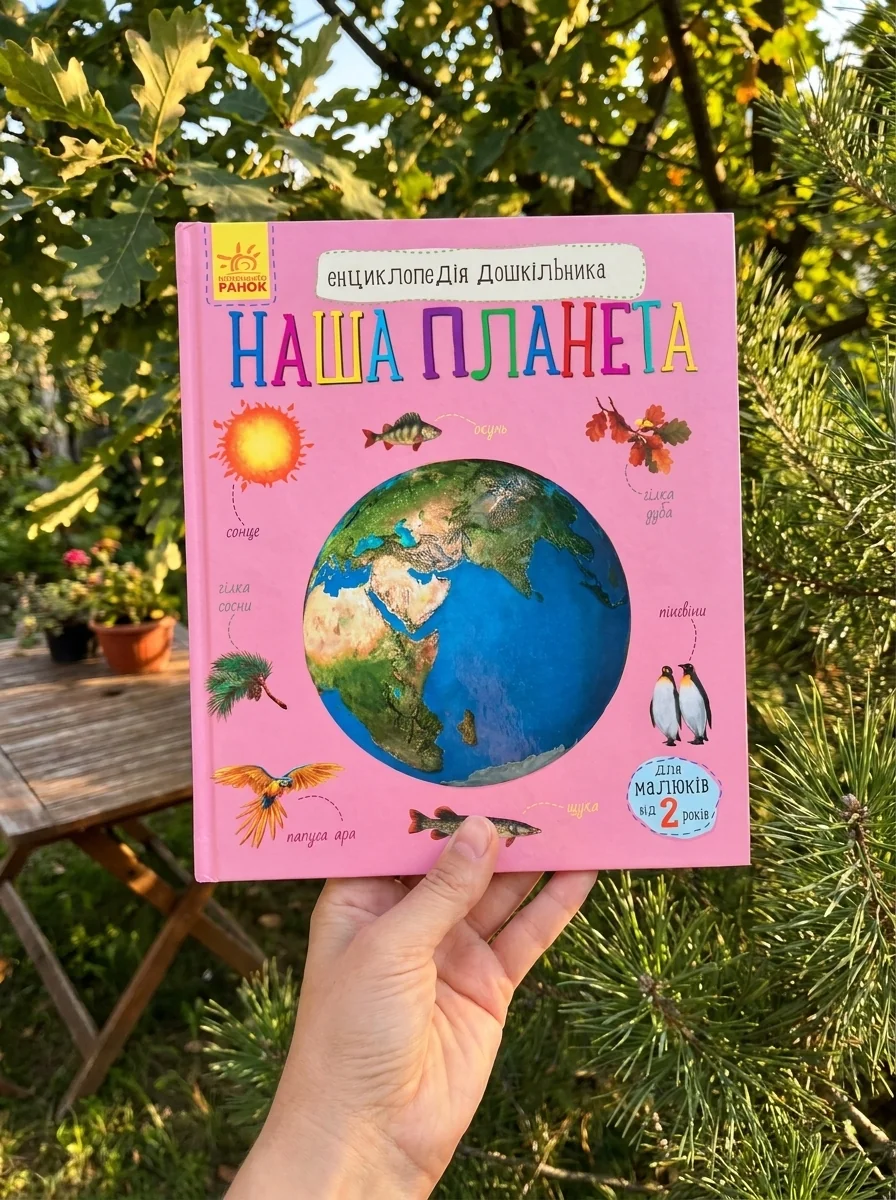 Енциклопедія дошкільника. Наша планета — Дитячі енциклопедії
