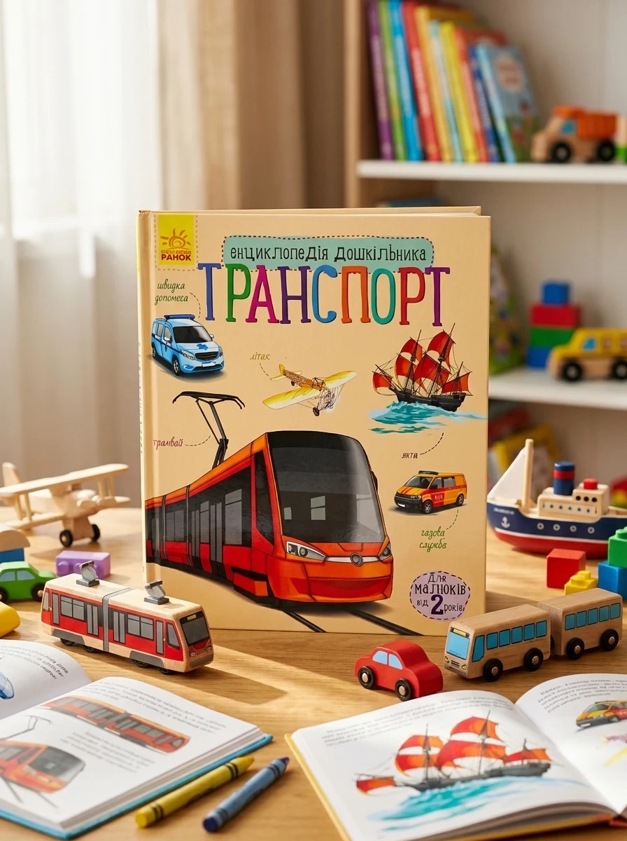 Енциклопедія дошкільника: Транспорт — Дитяча література