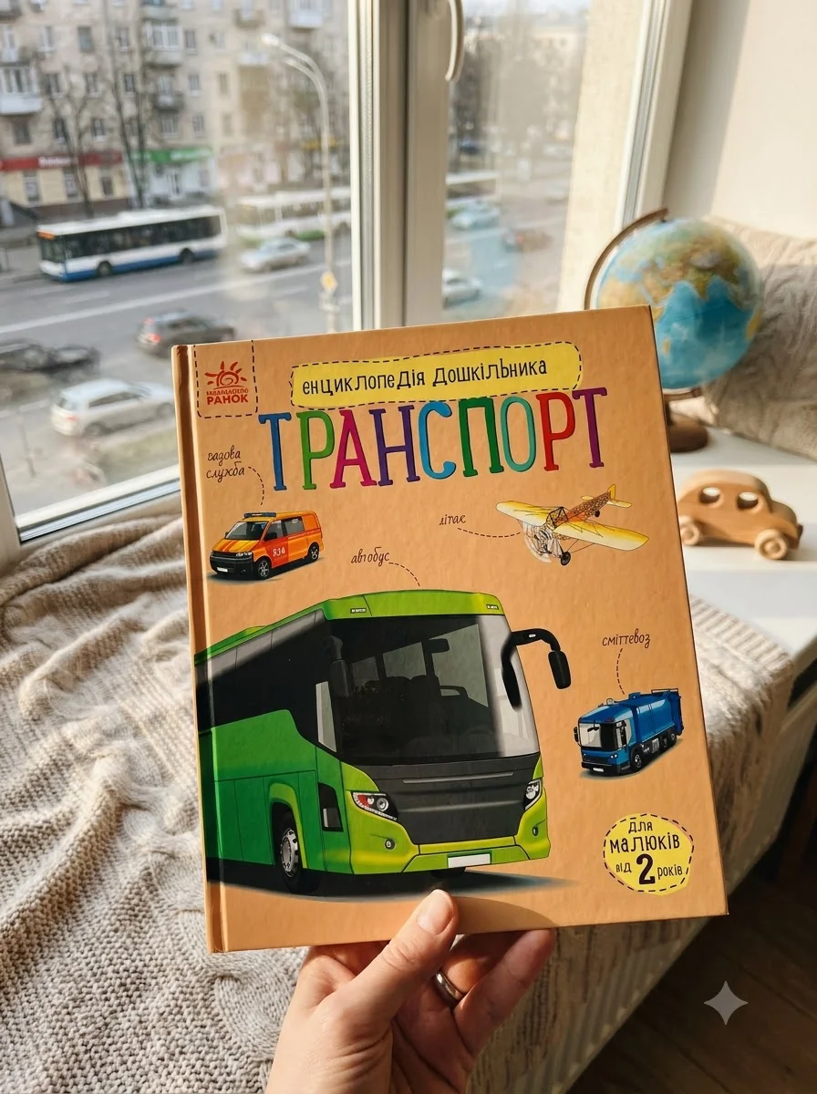Енциклопедія дошкільника. Транспорт — Дитячі енциклопедії