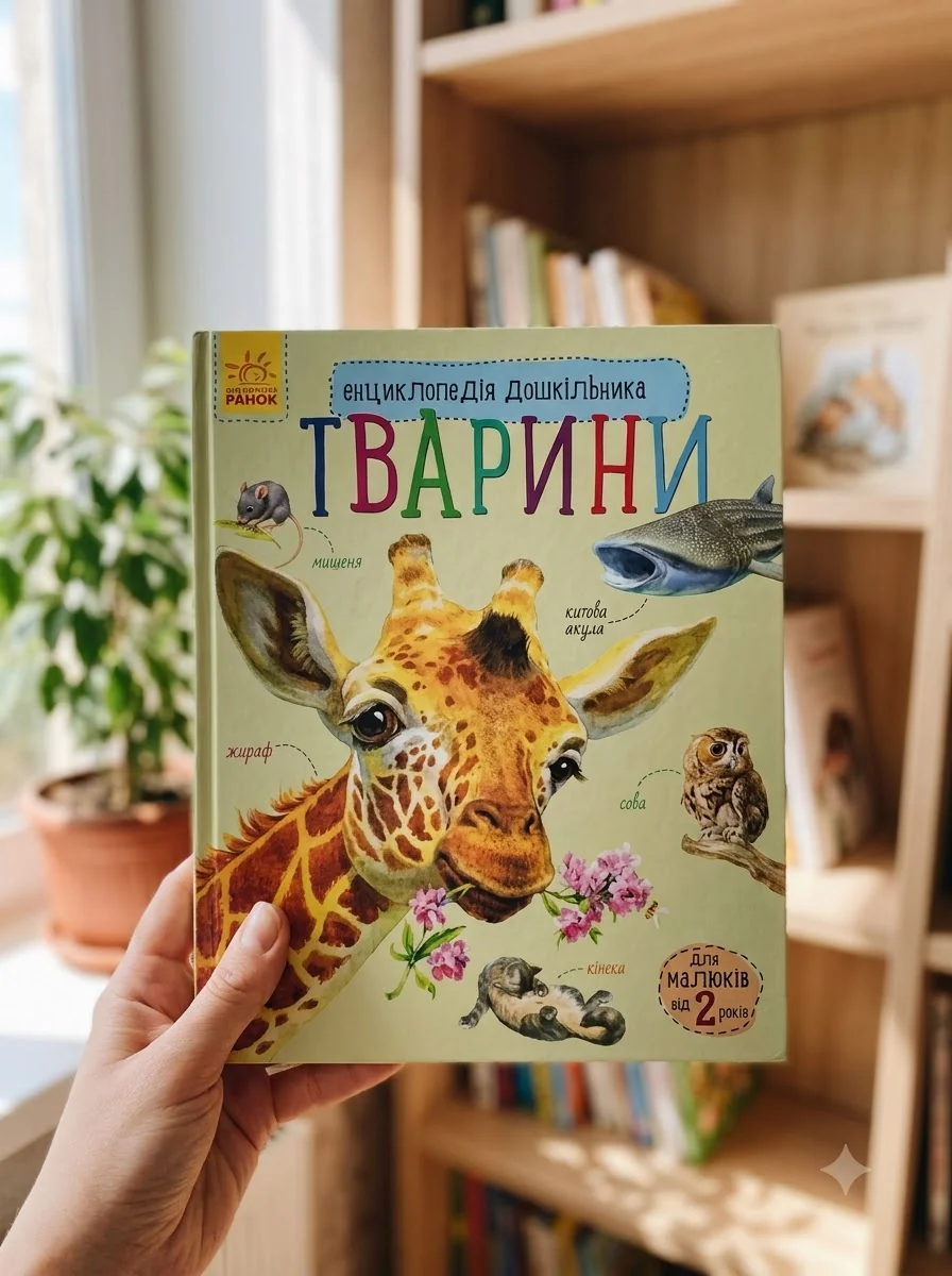 Енциклопедія дошкільника. Тварини — Дитячі енциклопедії