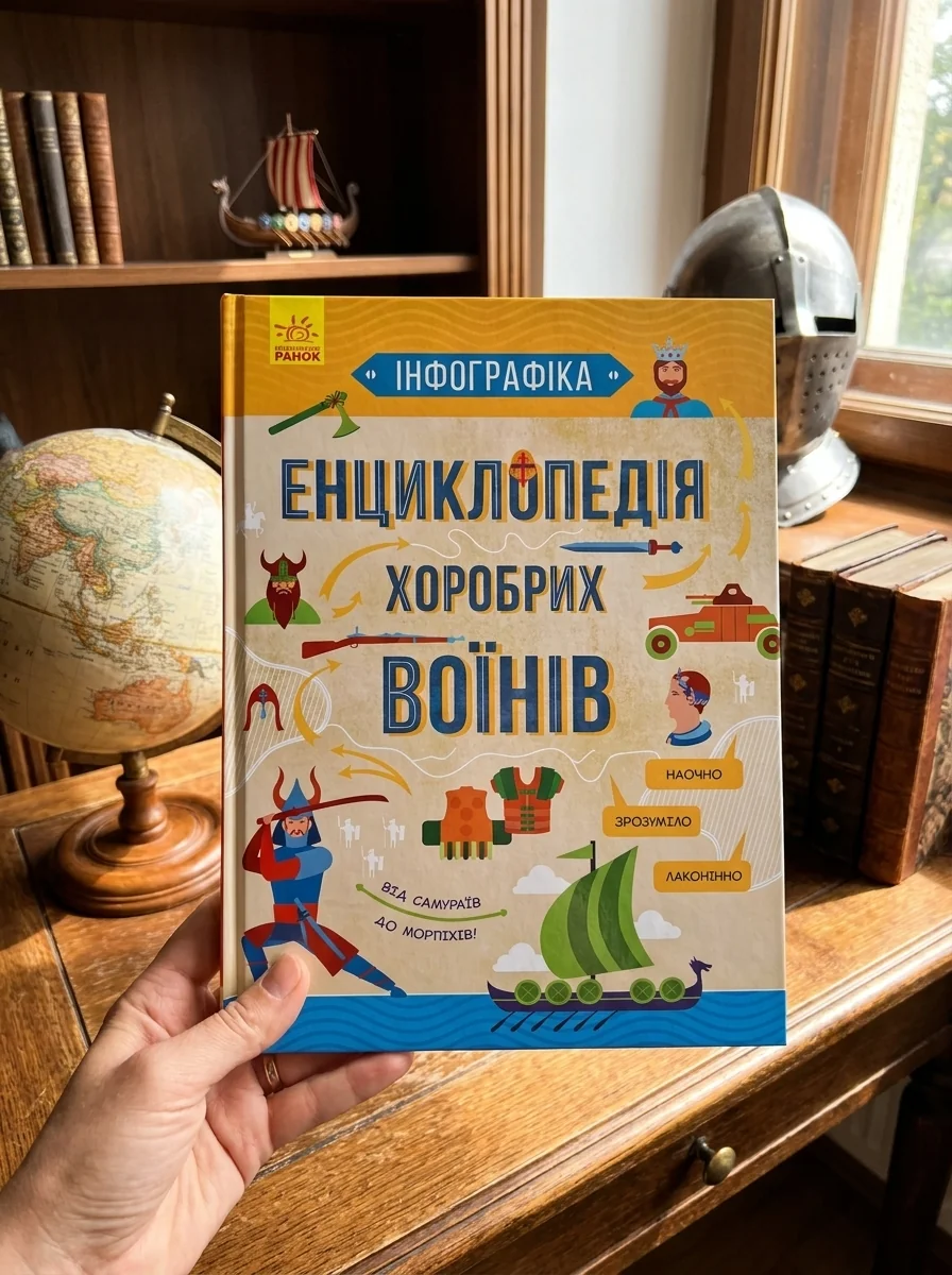 Енциклопедія хоробрих воїнів. Інфографіка