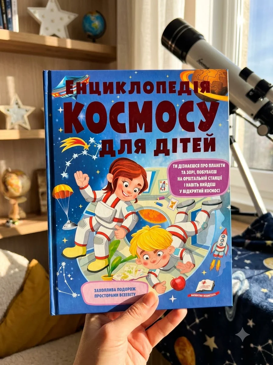 Енциклопедія космосу для дітей (нова обкладинка)