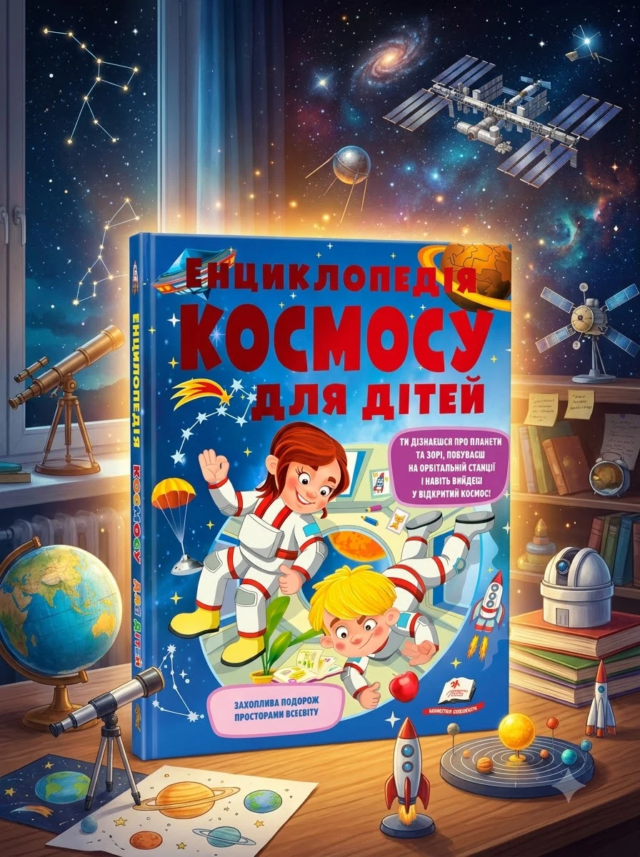 Енциклопедія космосу для дітей (нова обкладинка) — фото 2