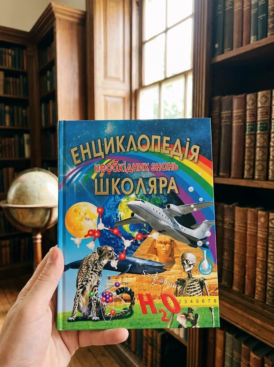 Енциклопедія необхідних знань школяра — Товстий В., обкладинка