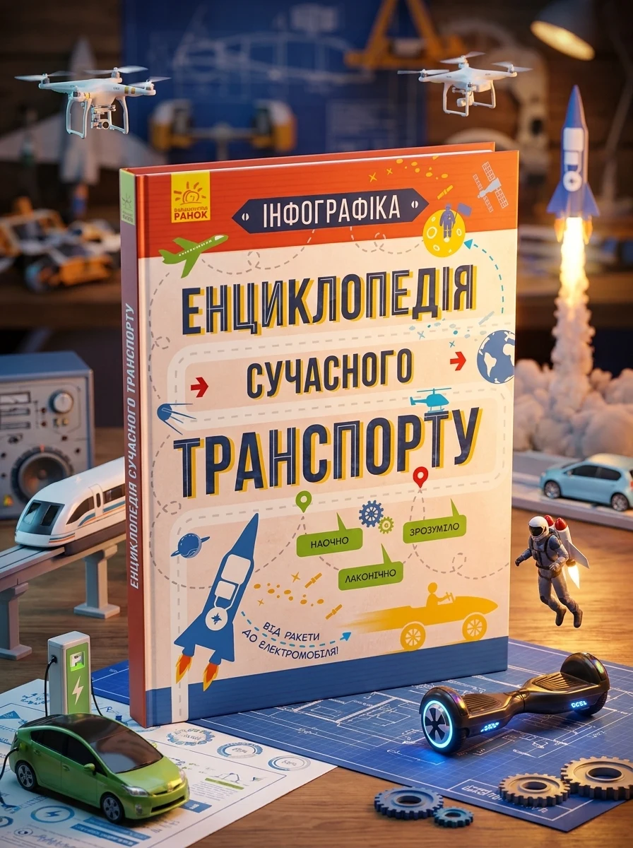 Енциклопедія сучасного транспорту. Інфографіка
