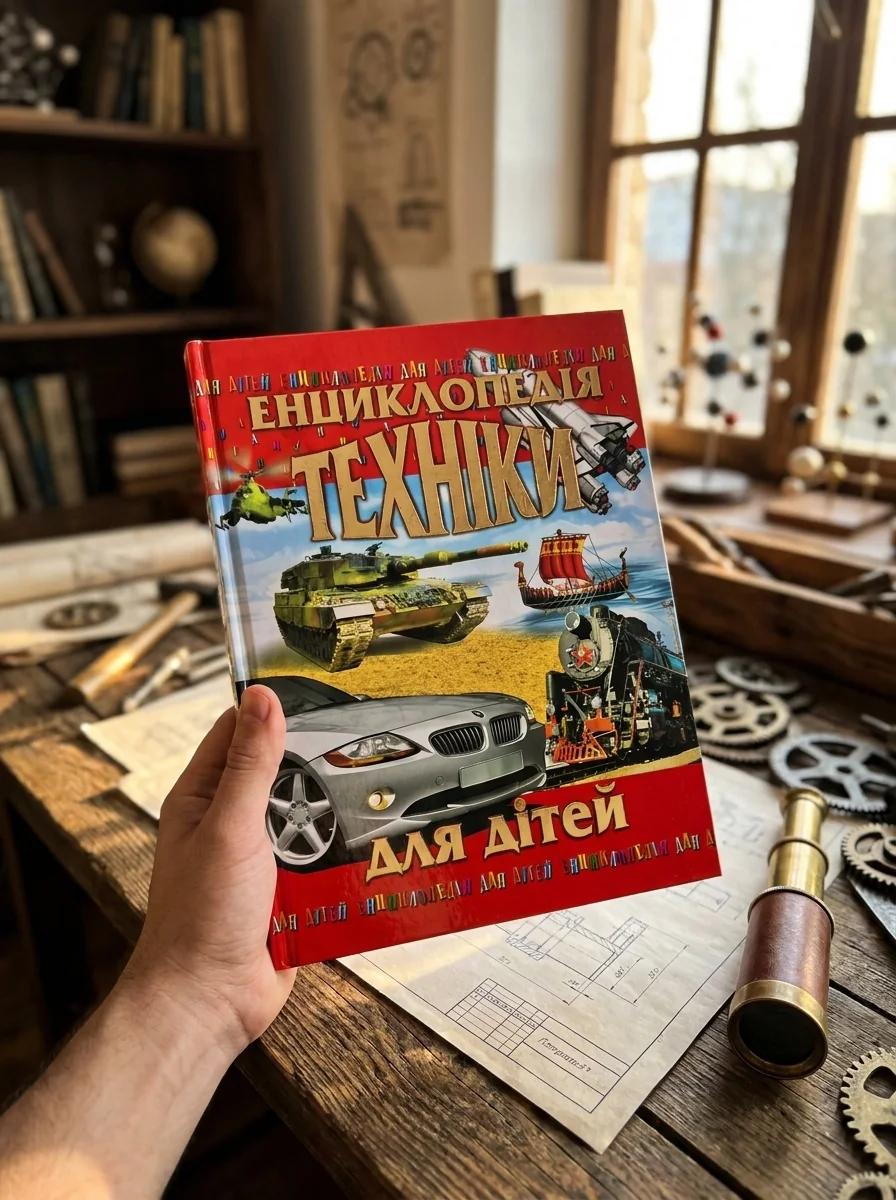 Енциклопедія техніки для дітей — Товстий В., обкладинка