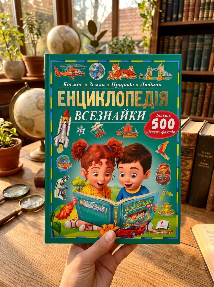 Енциклопедія всезнайки — Барзотті І., обкладинка