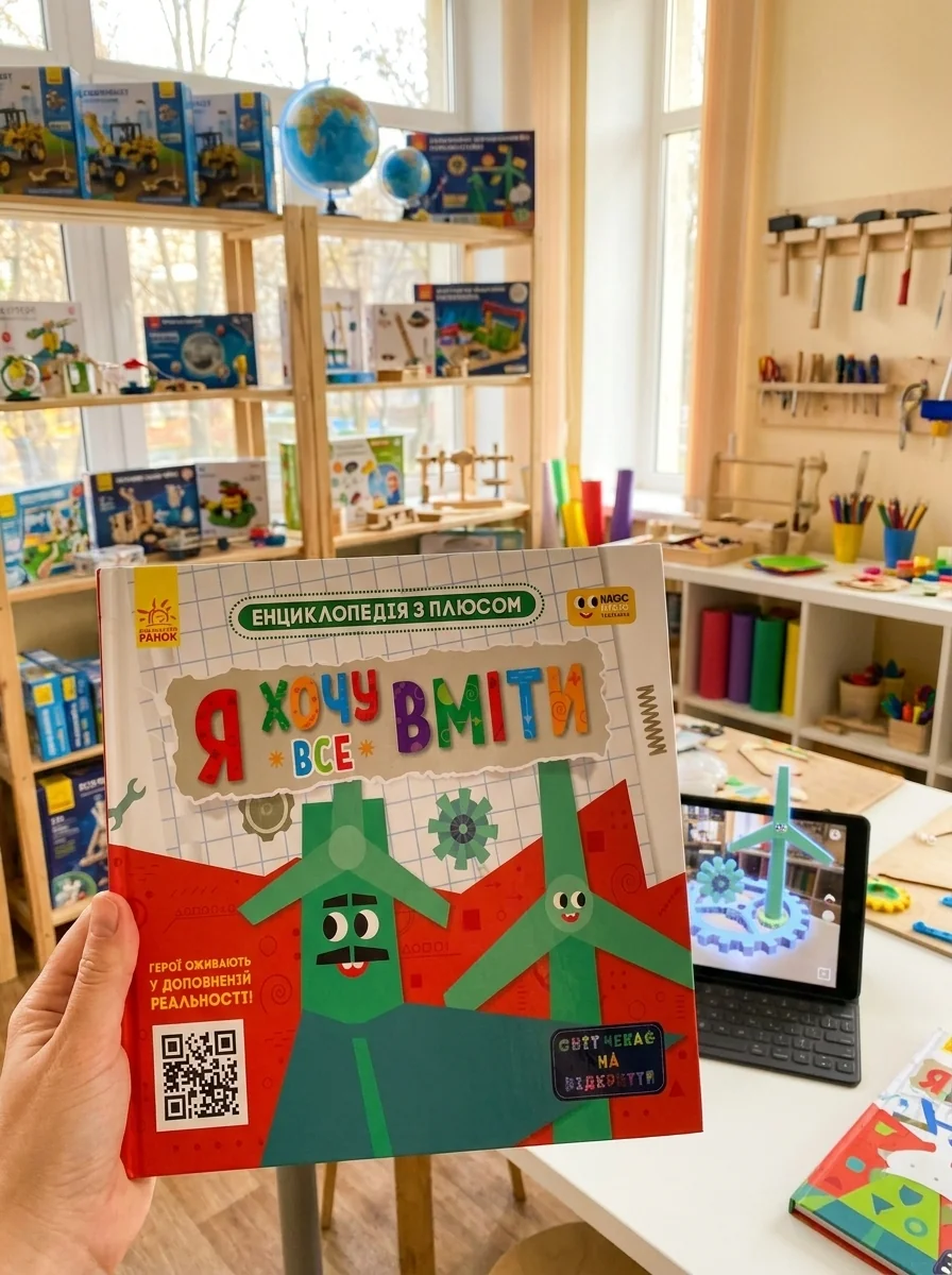 Енциклопедія з плюсом. Я хочу все вміти — AR-книги