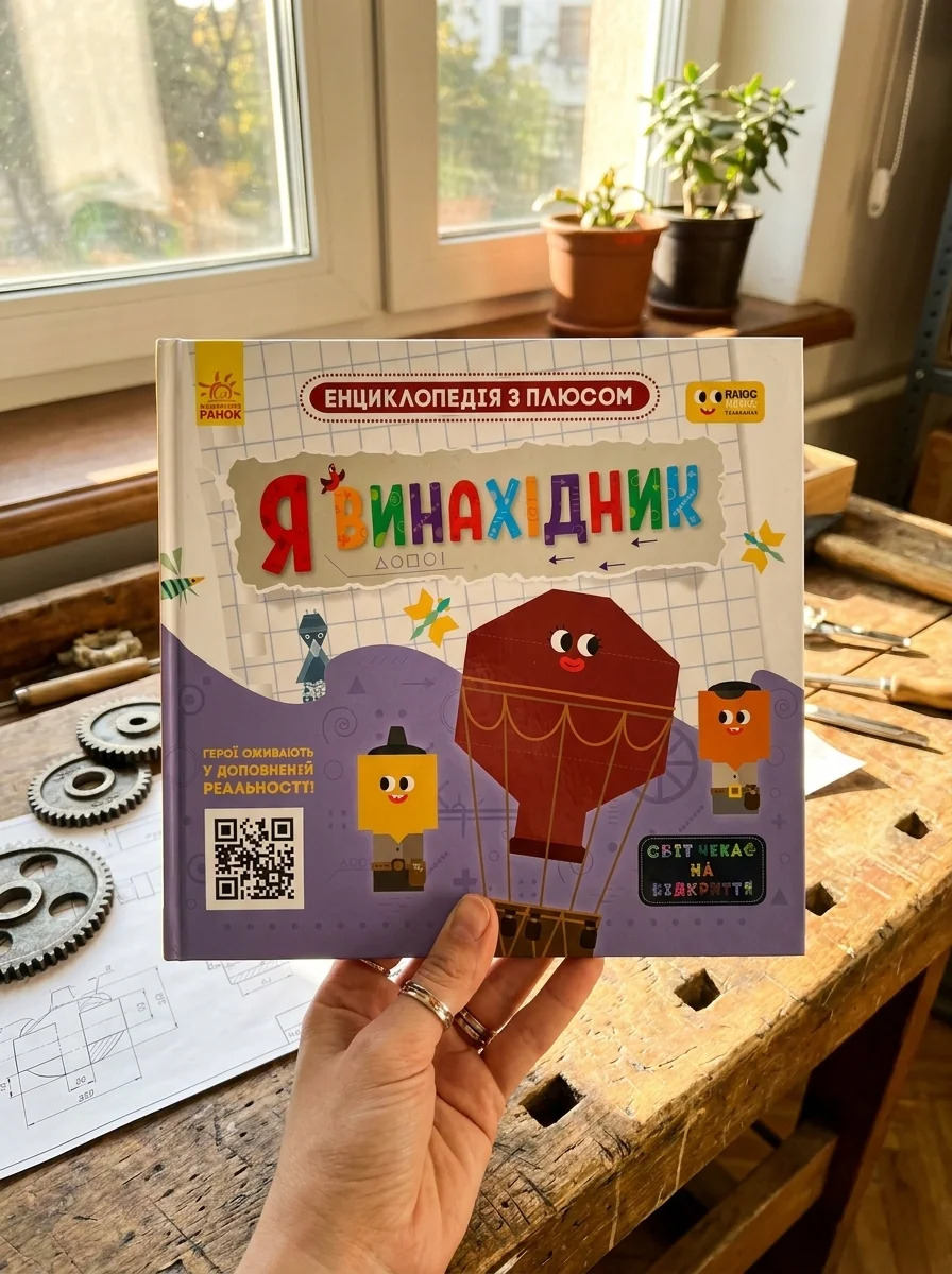 Енциклопедія з плюсом. Я винахідник — AR-книги