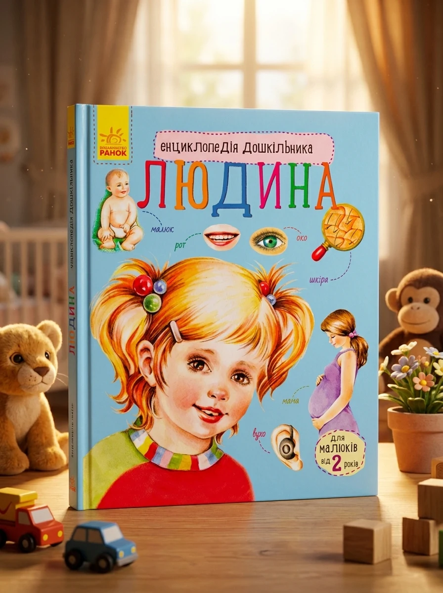 ЕНЦИКЛОПЕДІЯ дошкільника (нова) : Людина (у) — Дитяча література