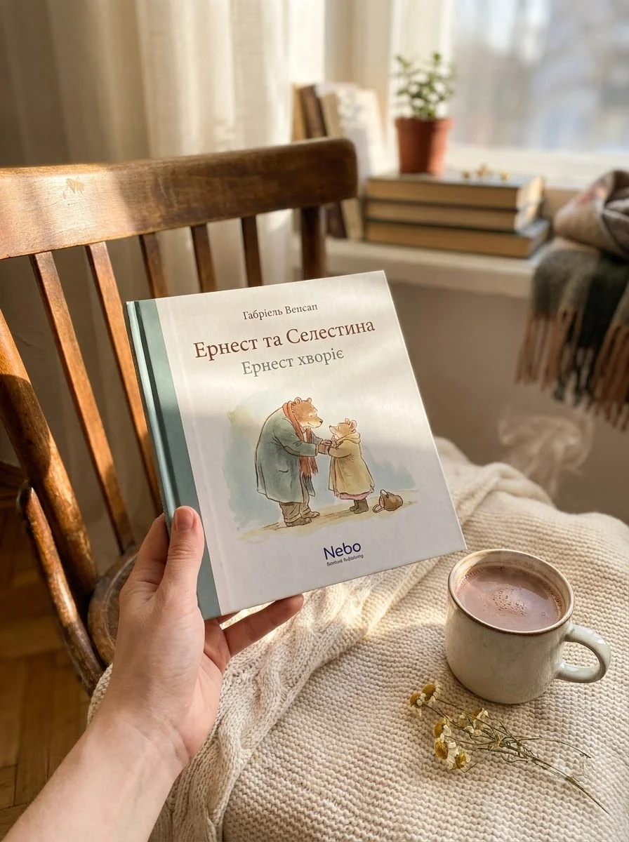 Ернест та Селестина. Ернест хворіє — Дитяча література